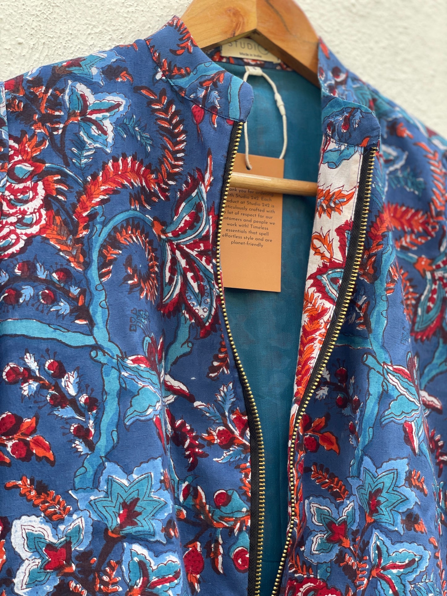 CozyContours Bomber Jacket - Blue