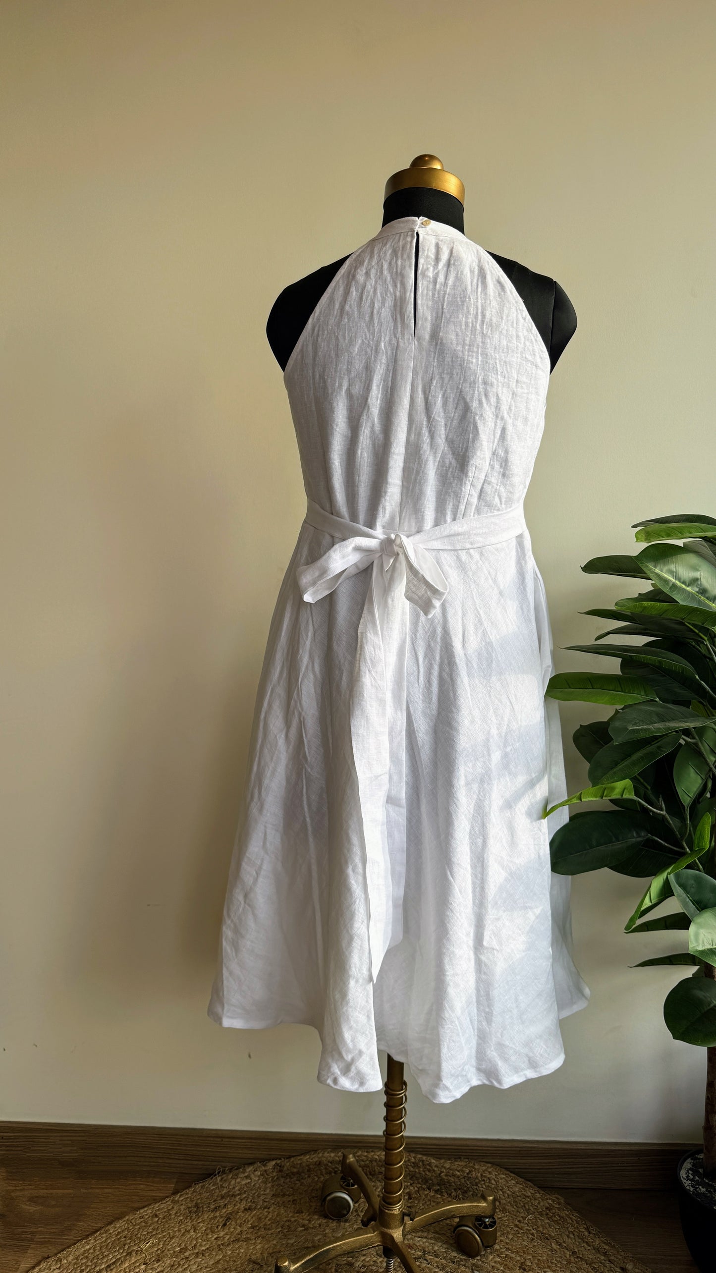 Seaside Chic Linen Dress