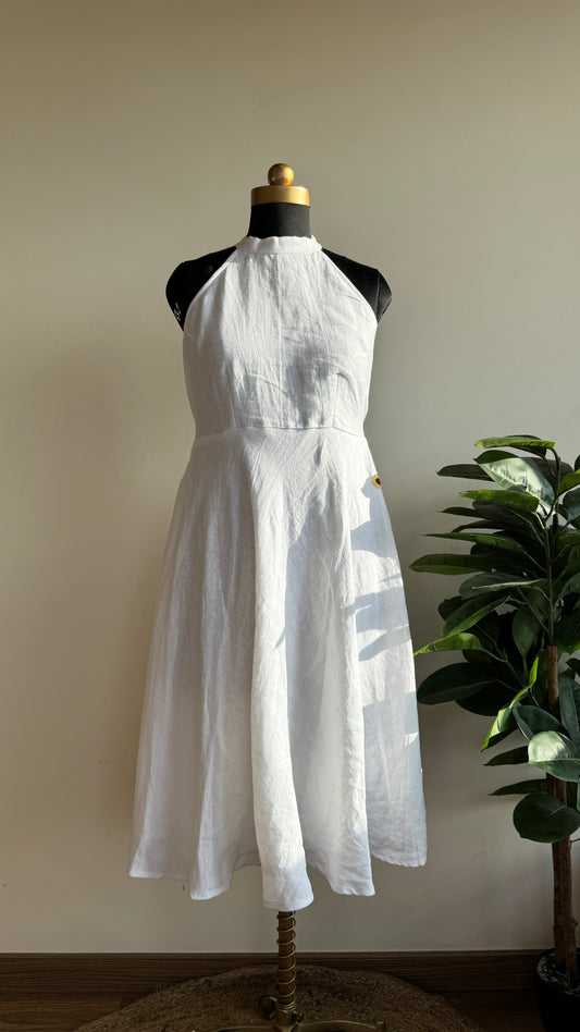 Seaside Chic Linen Dress