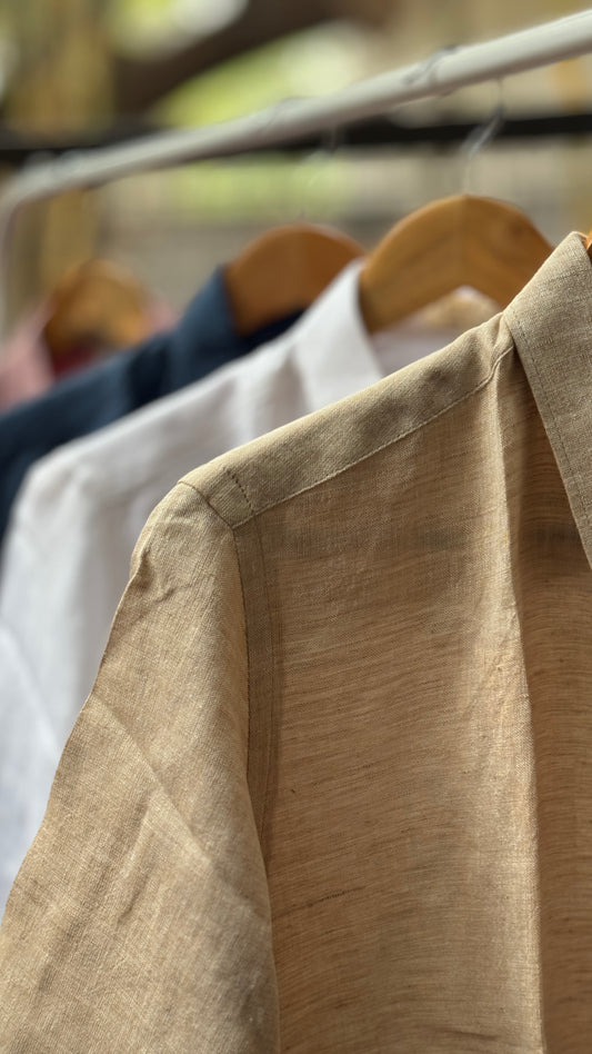 Chai Tea Linen Shirt