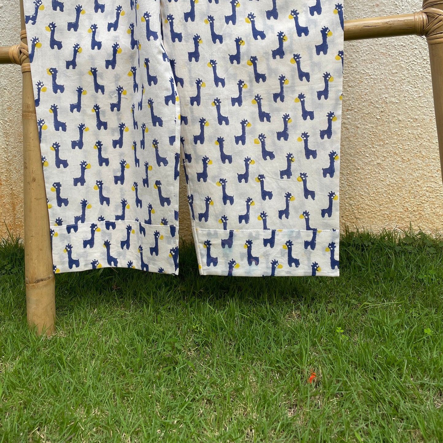 The Lama Life Handblock Print Pajama Set of 2